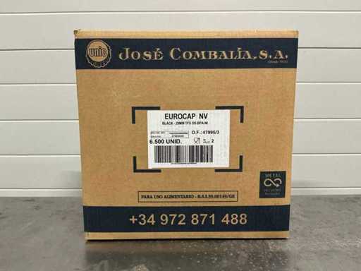 Capsules noires 29mm (6500x)