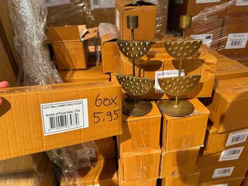 Pallet Partij Woondecoratie – Mix van Lampen, Vazens & Decoratie (Partijhandel)