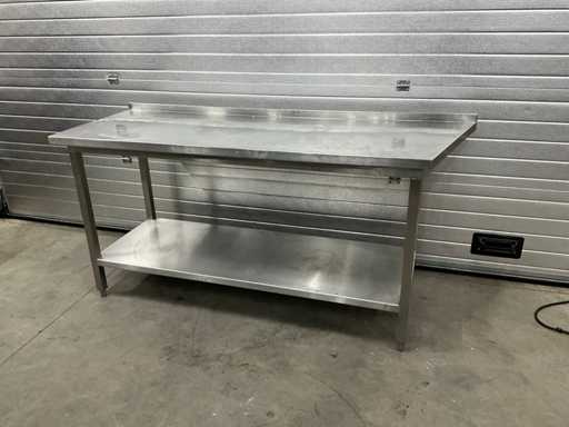 Stainless steel work table