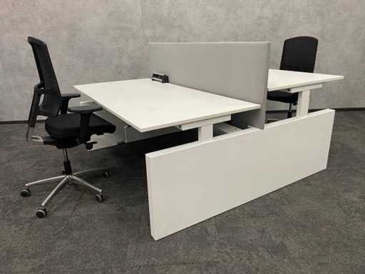 Pami – komplette Sit-Sit-Sit-Sitt-Duo-Workstation-Girlande 180x87