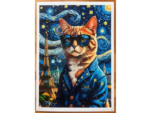 MORTE NYC: Van Gogh Cat a Parigi 72/100