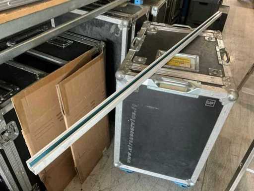 Dreiphasen-4-Wege-Gleise weiß 170 cm (2x)