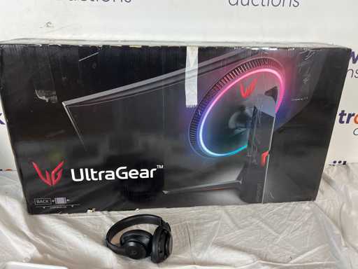 LG 34GP950G Gaming Monitor | Beats Studio Pro 