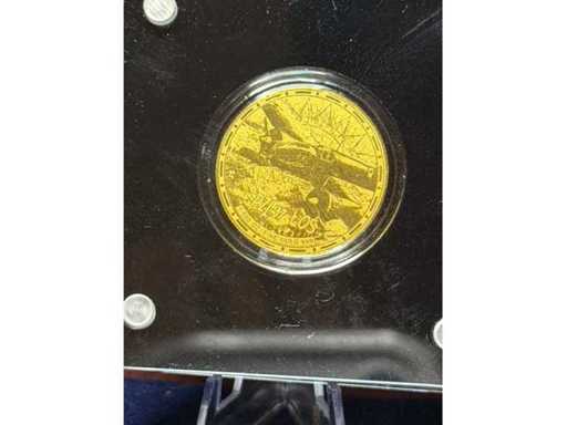 Leggende in Oro | 100 franchi CFA Niger 999 oro finito 1/500oz | Lotto PZL 37