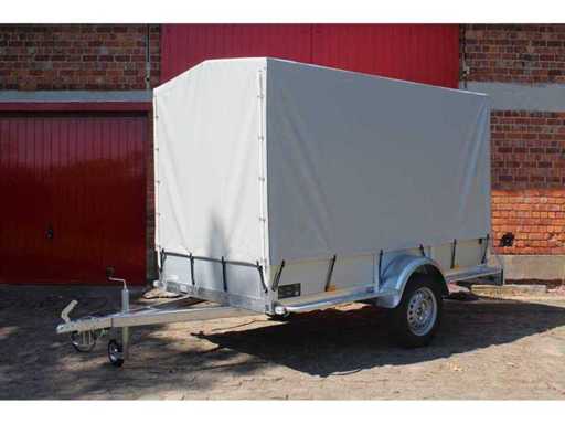 BW Trailers - 2026 - Ongeremde alu bak aanhangwagen met huif