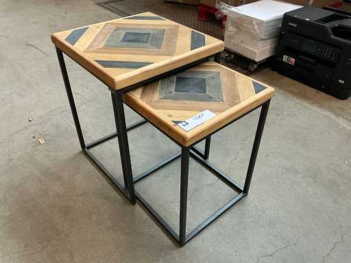 Stolik boczny (zestaw 2 szt.)