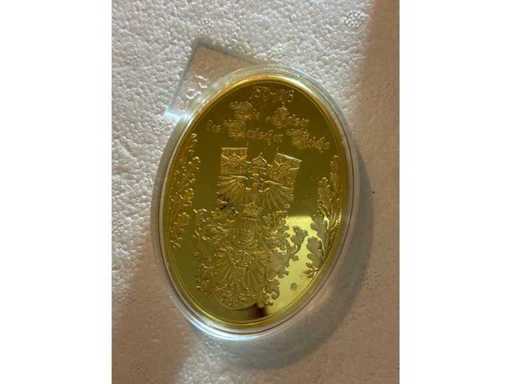 The Emperors of the German Empire Commemorative Coin Oval