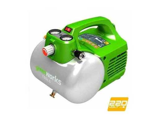 Greenworks - Gac6l - Mini compressor 6liter