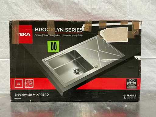 Teka Brooklyn 50 M-XP 1B 1D Spoelbak