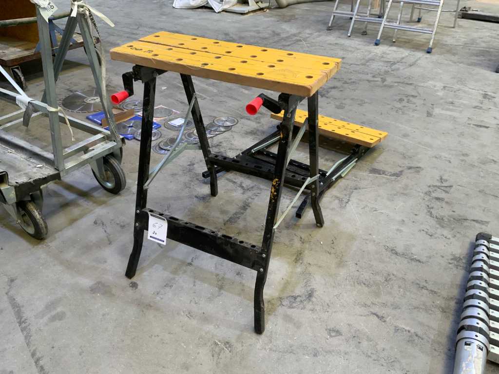 Us general deals folding clamping workbench