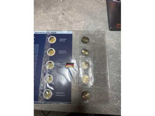 5x2€ Serie deutschland 2€ Thüringen