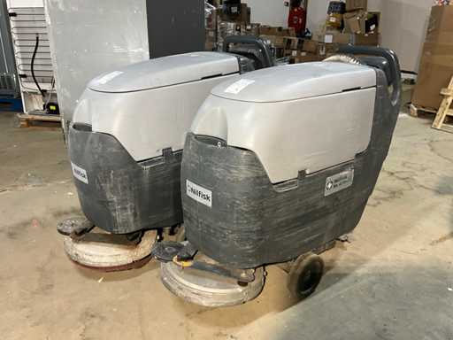 Nilfisk BA 410D ecoflex Schrob-/ zuigmachine (2x)