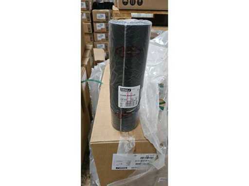 1152  Optimas (Tesa) 837X-BK Coroplast Gewebeklebeband – 25 mm Schwarz