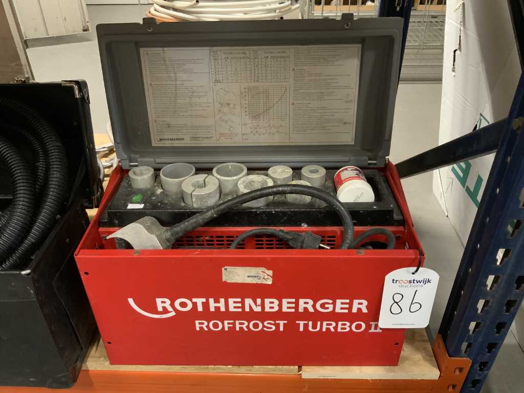 Rothenberger Rofrost Turbo Dispositivo di congelamento a 2 tubi