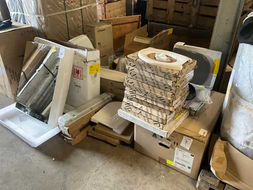 Lot de produits sanitaires