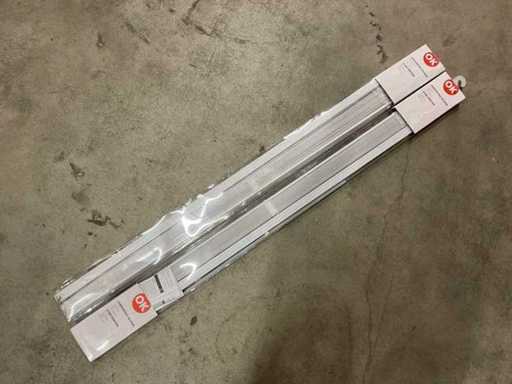 4OK in plastica 120x160 cm Persiana orizzontale (2x)