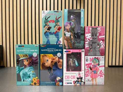 Banpresto / Bandai / MegaHouse - Figurines de la collection Dragon Ball et Dragon Ball Z (7x)