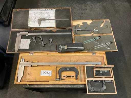 Zakres narzędzi pomiarowych