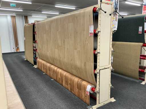 Charge von Vinyl-Bodenrollen