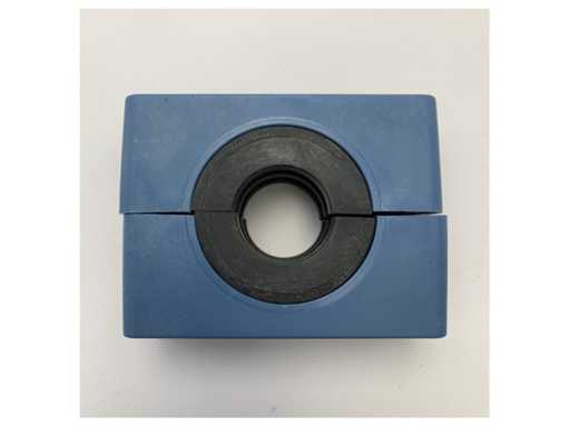 Fermetto per tubi isolato in gomma resistente per montaggio in acqua marina e tubi di carburante - Progettazione resistente alle vibrazioni, resistente alle intemperie