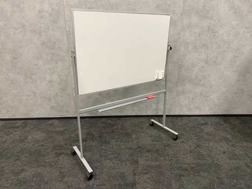 tabl? alb? mobil? cu dou? fe?e