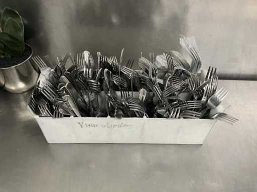 Bestekkorf met vorken