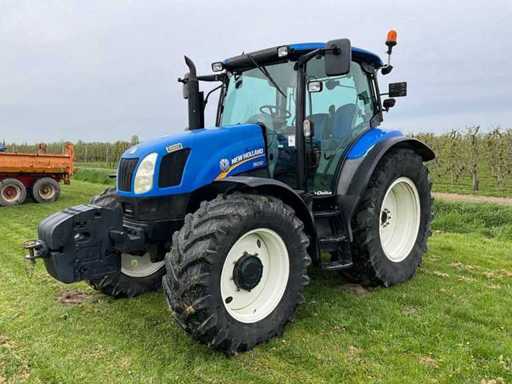 2010 New Holland T6010 Four wheel drive farm tractor