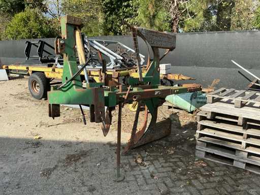 Panter Een-schaar wentel diepploeg Ploeg