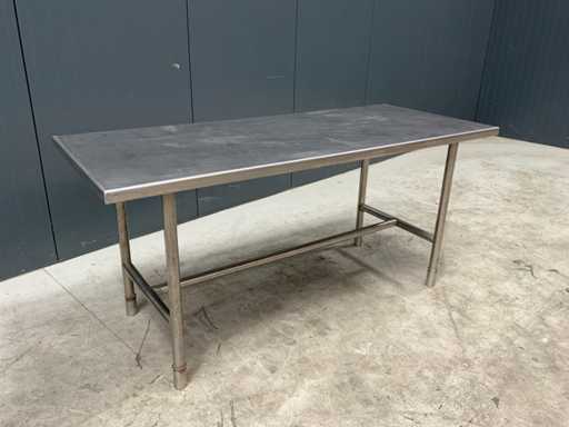 Rvs werktafel