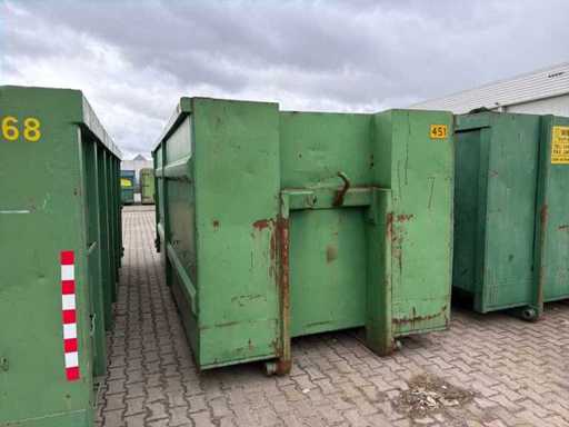 Eliminare cu cârlig/recipient pentru deșeuri (cârligul este rupt)