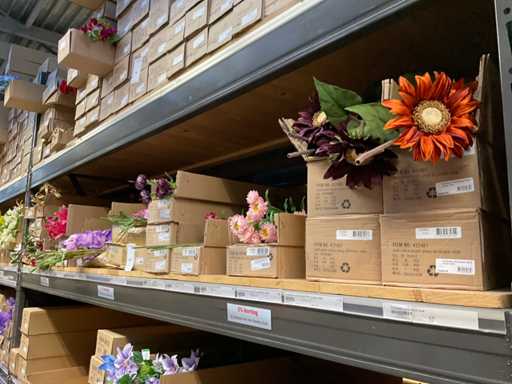 Silka Lot de fleurs artificielles