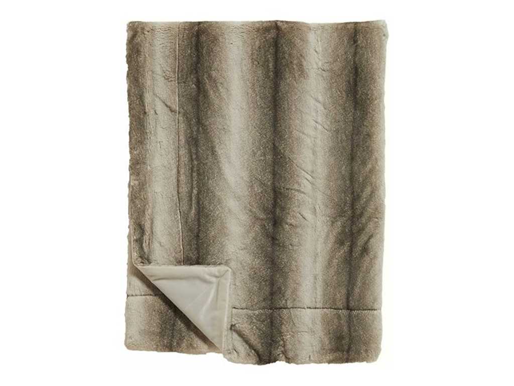 2x Blanket Fur Saber Sahara 150x200 cm