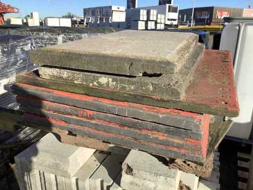 Paletten-Bluestone-Decksteine