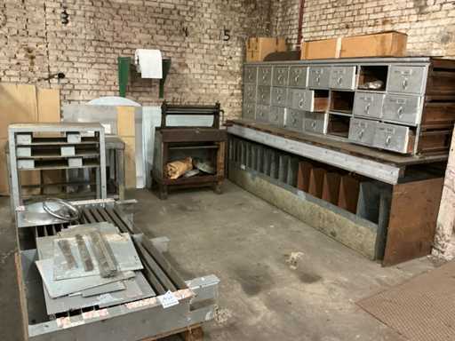 Vintage handbediende plaatwals