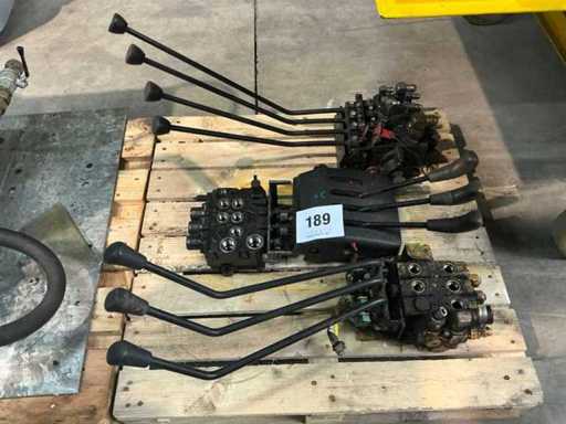 Blocs de soupapes pour chariot élévateur (3x)