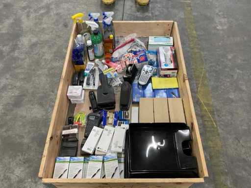 Batch of office supplies