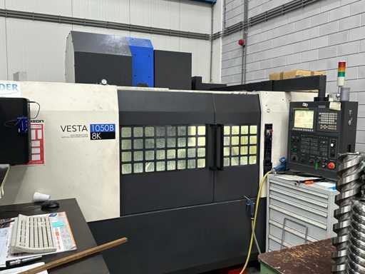 2012 Hwacheon Vesta 1050B 4 axe pentru mașini verticale