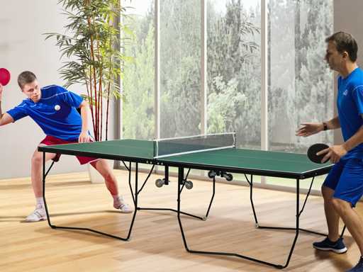 Tafeltennistafel - Opvouwbaar