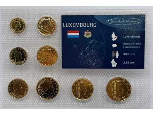 Set de monede danemarce – Monarhiile lumii – placat cu aur