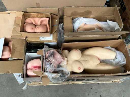 Diverse jucării sexuale realiste