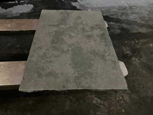 Tegole in pietra naturale indiana in pietra nera Lot