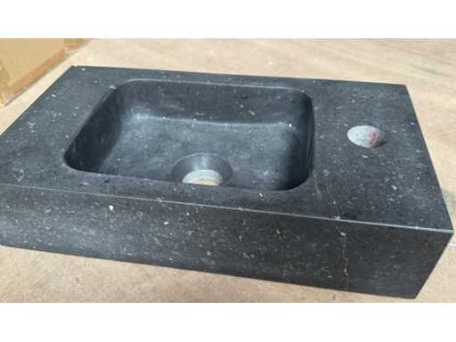 Differnz washbasin Bombay black 40 x 22 cm