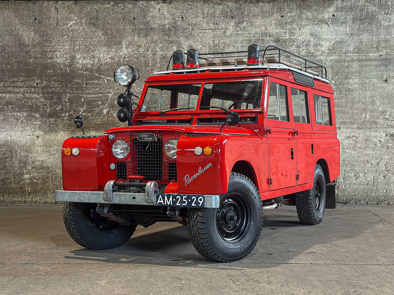 Land Rover 109 Series II BRANDWEER 78pk 1969, AM-25-29