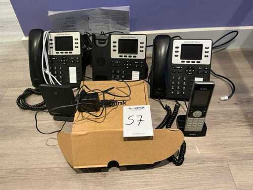 Telefono Grandstream VoIP (3x)