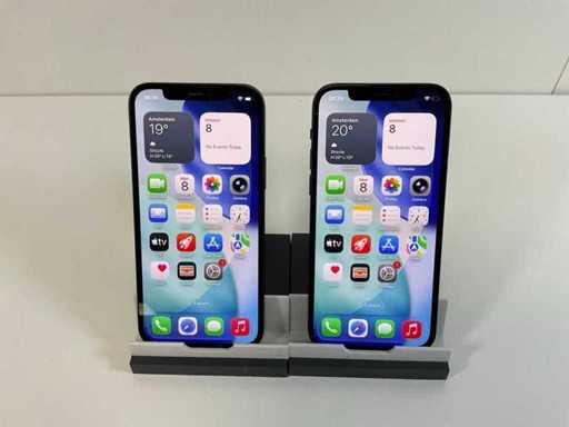 Apple iPhone 12 - 128 GB - Black (2x)