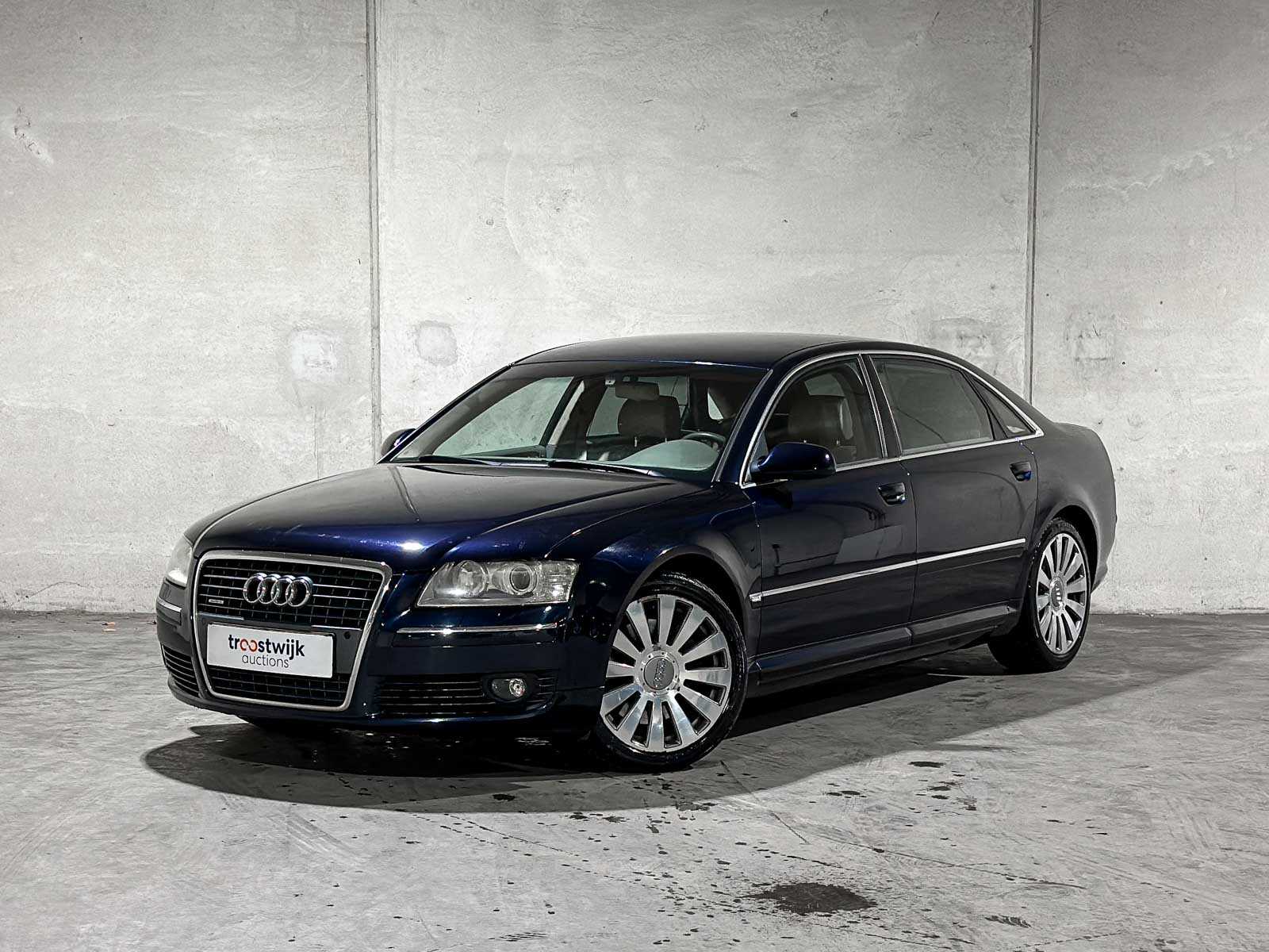 Audi A8 4.2 V8 Quattro Lang Pro Line 335pk 2005, 43-RX-HJ Youngtimer
