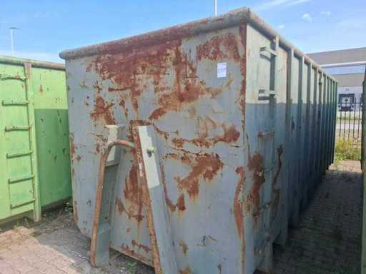 Ridicare cu cârlig deschis cu depunere a containerului