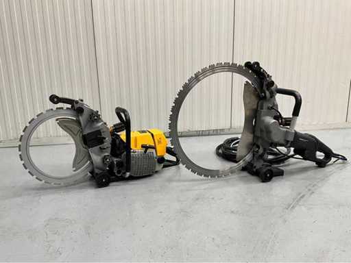 Ultra Force Equipment - AC8600 Concrete Saw EN DL400 Ring Saw in Case