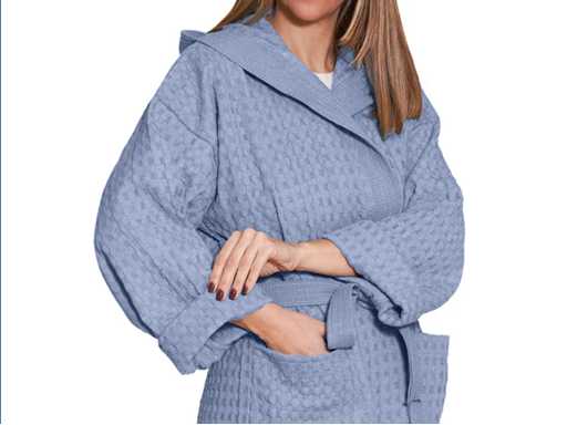 O szlafroku kąpielowym typu Big Waffle z kapturem (48x)