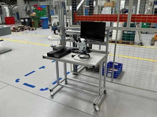 QUALYCHECK camera/Microscoop + tafel
